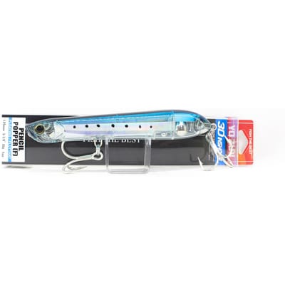 Yo Zuri Duel 3D Inshore Pencil Popper 135 mm drijvend kunstaas R1433-GHIW (6707) gray