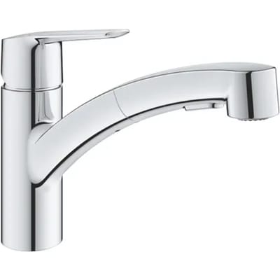 GROHE Start Keukenmengkraan - draaibare uitloop - uittrekbare handdouche - chroom - 30307001