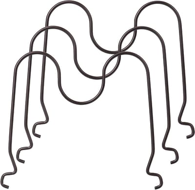 3 Extra Wires Dividers Uitbreidbare Pannenlid Organizer Rack - Bruin, Keukenaccessoires, Opberghulp, Ruimtebesparend