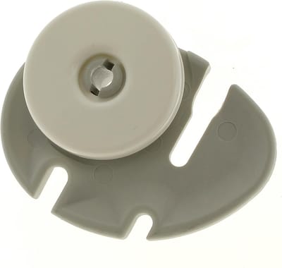 Vaatwasser Wiel - Onderdeel Mand - Soepel Gebruik - Origineel Onderdeel - 10 x 10 x 2 cm - Grijs