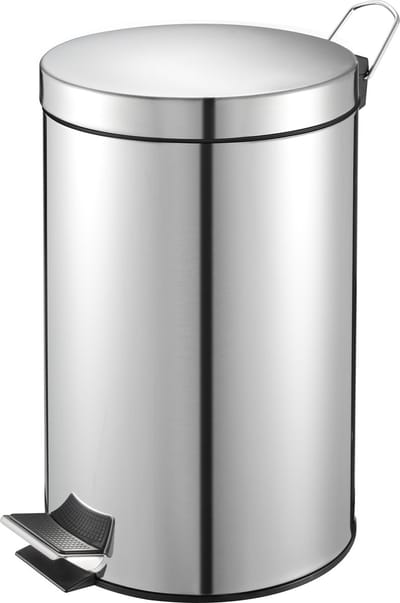 V-Part - Pedaalemmer 12 liter - Stainless steel - RVS - Prullenbak