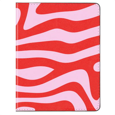 Selencia Paspoorthoes - Kunstleren cover voor je paspoort - Dream Swirl Pink