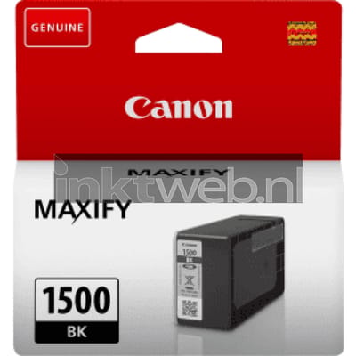 Canon - 9218B001 - PGI-1500BK - Inktcartridge zwart