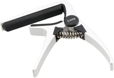 Capo voor klassieke gitaar - Fazley C3 - Zilver