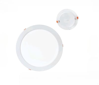 ALEXIS - LED inbouwlamp - 18W - Aanpasbare Kleur CCT - 1660 Lumen - Rond - Mat Wit - Buiten Diameter 175 mm