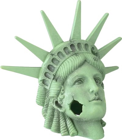 Aqua Della - Aquariumdecoratie - Vissen - Lady Liberty S - 25,5x16,5x22cm - 1st