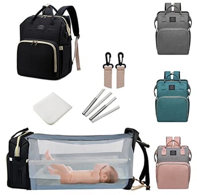 Luiertas Rugzak voor Ouders - Comfortabele en Ruime Rugzak met Vele Vakjes