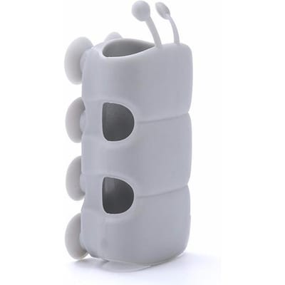 Support de pomme de douche à ventouse, support de douche réutilisable, ventouse mobile en forme de chenille, accessoires de salle de bains