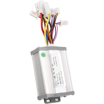 Elektrische Fiets Snelheidsregelaar 24V 1000W Geborstelde Elektrische Fiets Ombouwonderdeel voor Vervanging white