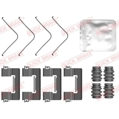 Toebehorenset, schijfremblok QUICK BRAKE 109-0163