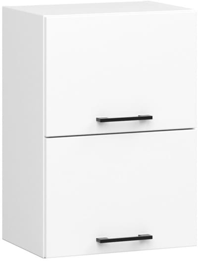 Keukenkast modulaire OLIWIA W40 G2 H580 met 2 Deuren / Hangkast / Bovenkast / AKORD Furniture Factory / Wit / 40 x 58 x 30 cm