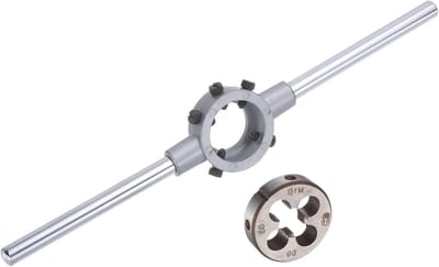 Complete Set voor Draad Snijden met M10x0.5 Draad en 30mm OD, Inclusief Dopsleutel voor Draadreparatie en Gereedschap - 1 Set voor Diverse Toepassingen