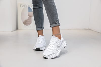Sneakers Dames Sneakers Wit-Maat-38