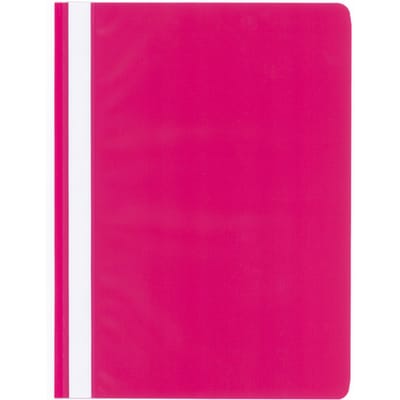 Snelhechtermap Kangaro A4 PP Cerise Krimp A 5 Stuks