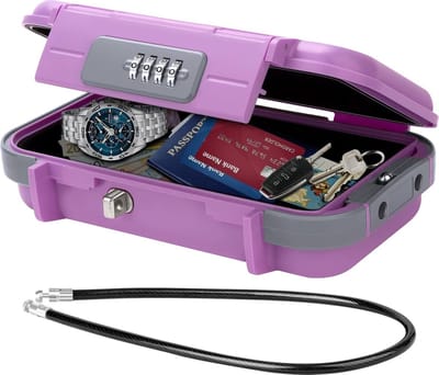 Telefoonkluis - Telefoonkluis - Focus box - Met cijferslot - Lockbox - Telefoon gevangenis - Paars - Waterdicht - Reiskluis -Must have om niet meer afgeleid te zijn!