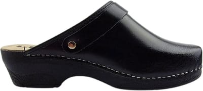 Werkklompen - Schoenklompen - Tuinklompen - Zorgklompen - PU klompen met kunststof zool - Unisex klompen - Ledi - Zwart - maat 44