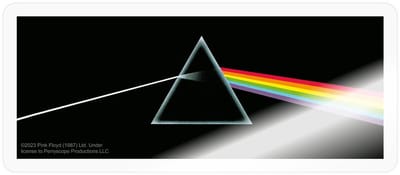 Pink Floyd Prism Sticker maat S (10 x 10 cm)