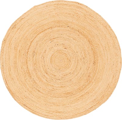 Pergamon Natuurlijke Vloerkleed Jute Salsa Beige Rond