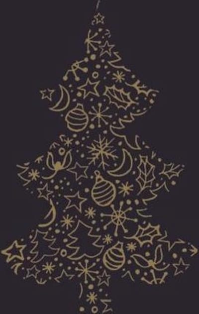 Servetten Navidad 33x33 vouw