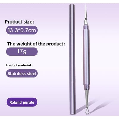 Hoge precisie acne naald, mee-eters verwijderen, acne naald, schoonheidstool gray