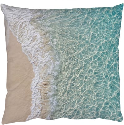 Sierkussens - Kussentjes Woonkamer - 50x50 cm - Kust - Zand - Blauw