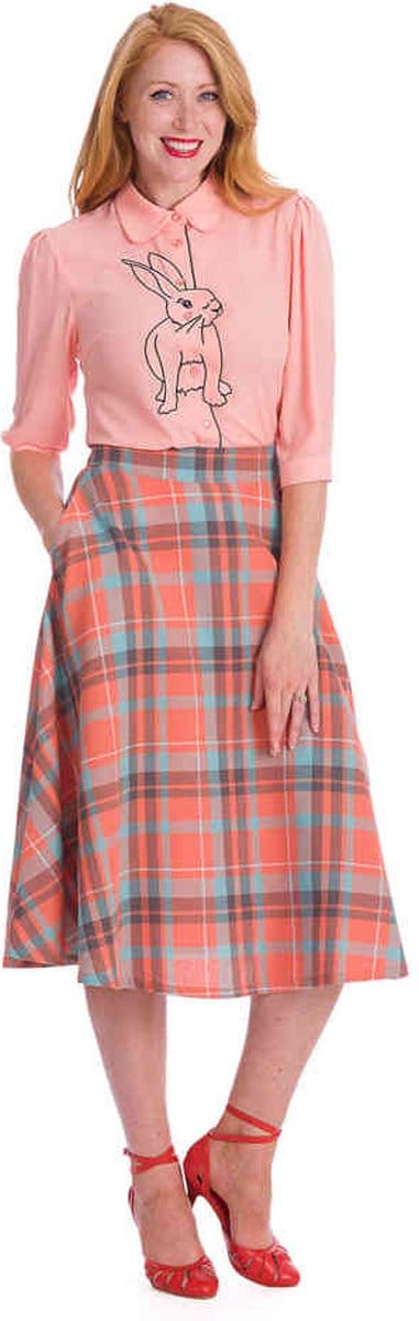 Dancing Days - BUNNY HOP Blouse - XL - Roze