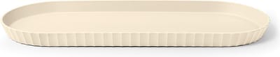 Kunststof dienblad / serveerschaal - ft Minerva - Large (51 x 20,5 x H 3 cm) - beige