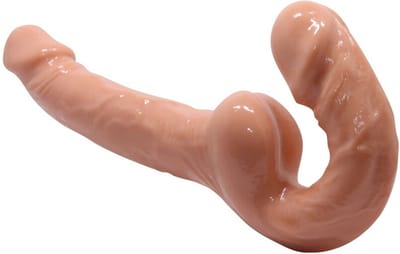 BAILE HARNESS COLLECTION | Baile Ultra Passionate Harness Strapless Strap On | Dildo | Double Dildo | Sex Toy for Couple | Sex Toy for Woman