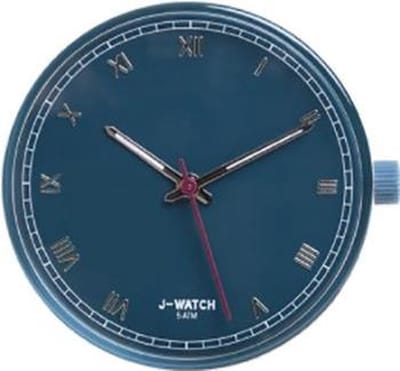 JU'STO J-WATCH uurwerk Roman Numerals Teal