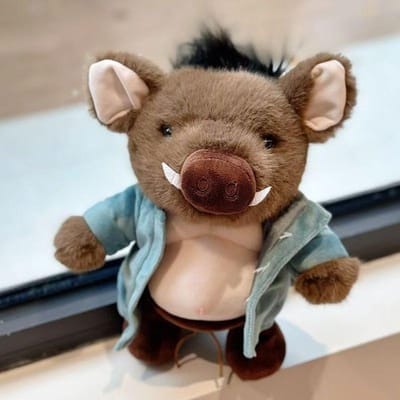 30/40cm WuKong Zhu Bajie Porc aux Huit Préceptes Peluche Jeu Anime Périphérique Coton Doux Mignon Ornement Peluche Cadeaux pour Fille 30cm