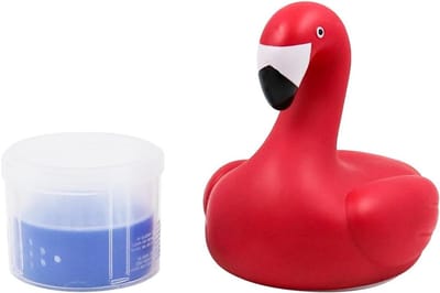 NTHProducts - Drijvende Chloordispenser - Zwembadaccessoire - Voorkomt chloorverlies - Flamingo - Eenvoudig in gebruik - Geschikt voor zwembaden en spa's