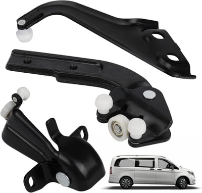 Set van schuifdeurrollen en geleiders voor Mercedes Viano W639, Vito en Mixto - Geschikt voor 2003-2022, vervangende onderdelen voor optimale deurfunctionaliteit
