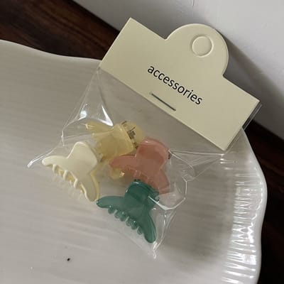 Kleine Haarclip Snoepkleurige Koreaanse Stijl Barrette Schattige Zijclip Dames Haaraccessoires Meisjes Haarclip Set Mini Haarclip Set gray