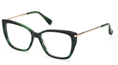 Maxmara MM5007 Dark green/striped 53/15/145 WOMAN Brilmonturen