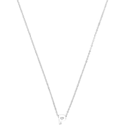 Luxenter Ketting met zilveren afwerking - Alphabet