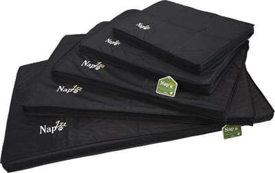 NapZZZ benchmatras ORTHOPEDISCH Oxford Zwart 89x54x6 cm