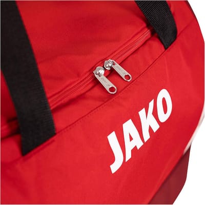 Grote Sporttas met Bodemvak - Ideaal voor Schoenen en Natte Kleding - Rood, Wit, Zwart