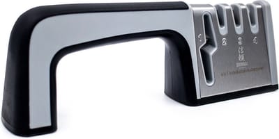 Shinrai Knives - Professionele 4-in-1 Messenslijper | Geschikt voor Messen en Scharen | Duurzaam en Compact Design