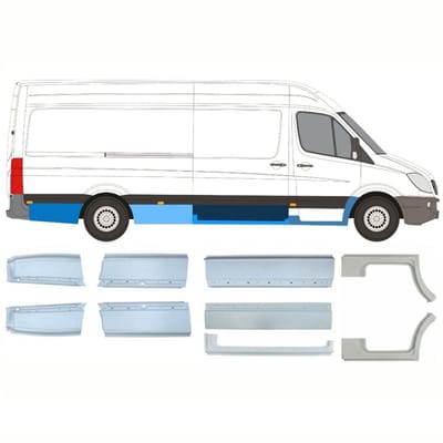 Reparatiepaneel set voor Mercedes Sprinter 2006-2018 / Links + Rechts