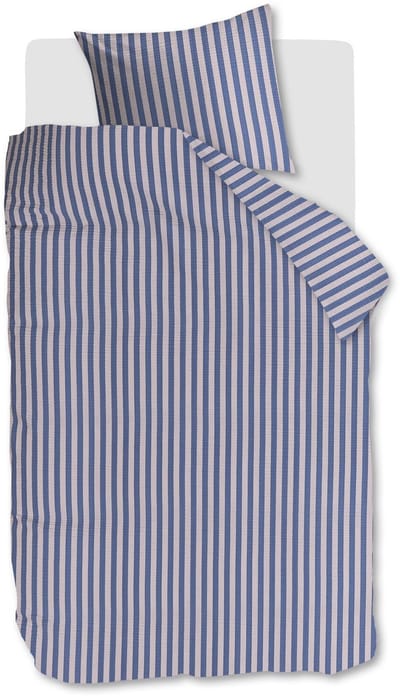 Beddinghouse Veya dekbedovertrek - Eenpersoons - 140 x 200/220 cm - Blauw