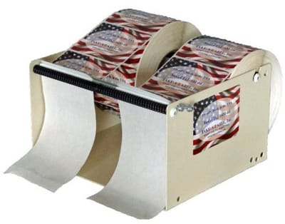 Handmatige Etiketten Dispenser voor Rollen tot 25,5 cm Breed