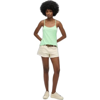 Superdry Studios Cami Top Groen Grootte: 40