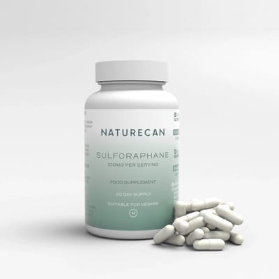 Naturecan Sulforafaan - 60 Capsules - 10% Sulforafaan - Broccolispruit Extract