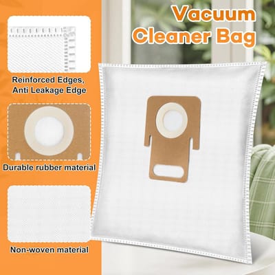 10 Stuks Stofzuigerzakken voor Anti Allergie Stofzuigers