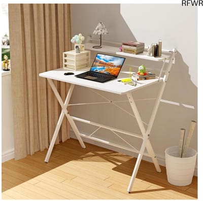 RFWR® Opvouwbaar bureau voor kleine ruimtes - Inklapbare tafel voor studie en werk