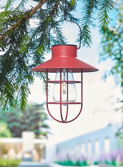 Luxform - solar Wigan bright coral (3 pieces)