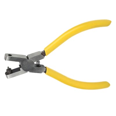 Perforator voor Horlogebanden, Mini Oogjes Pons Tang, DIY Leer Reparatie Gereedschap voor Bandjes en Lussen