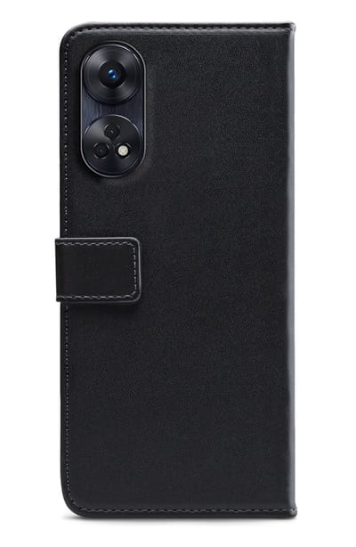 Mobilize Telefoonhoesje geschikt voor OPPO Reno 8T 4G Hoesje | Mobilize Classic Gelly Wallet Bookcase Portemonnee | Pasjeshouder voor 2 Pasjes | Telefoonhoesje voor Pinpas / OV Kaart / Rijbewijs - Zwart
