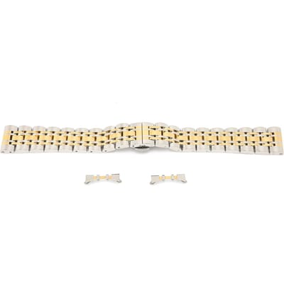 Exquise Stijlvolle Horlogeband Roestvrij Staal Vervangende Horlogeband Onderdelen Accessoire21mm / 0.83in 21 Size (66mm / 2.6in) white