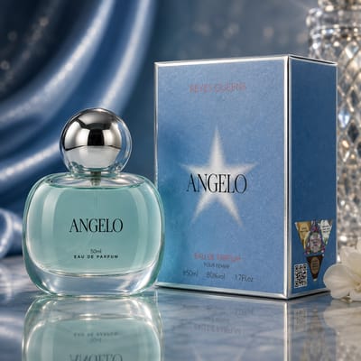 Other Reyes Queens- Angelo Eau De Parfum 50ml. Vrouwelijke parfum met een zoet bloemige geur, zachte noten en een elegante, omhullende finish.
